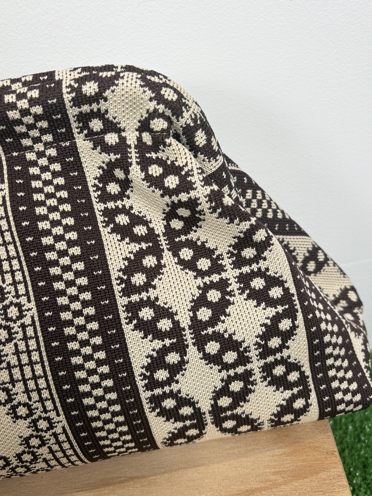 Bolso Estampado Marrón