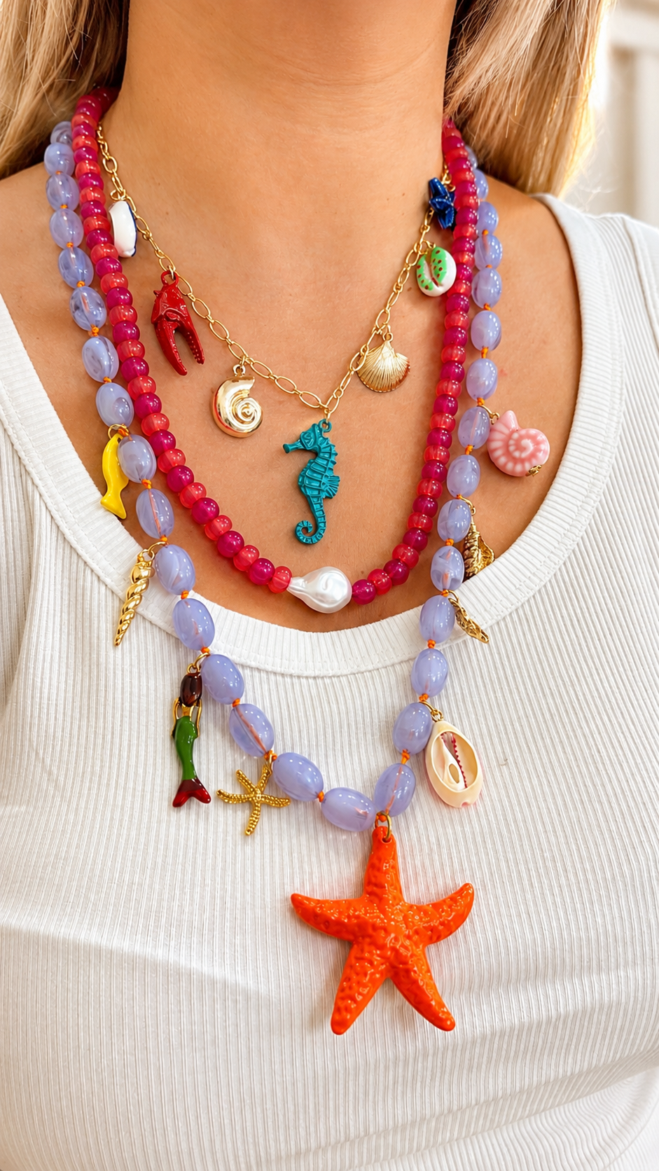 Collar Triple Estrella