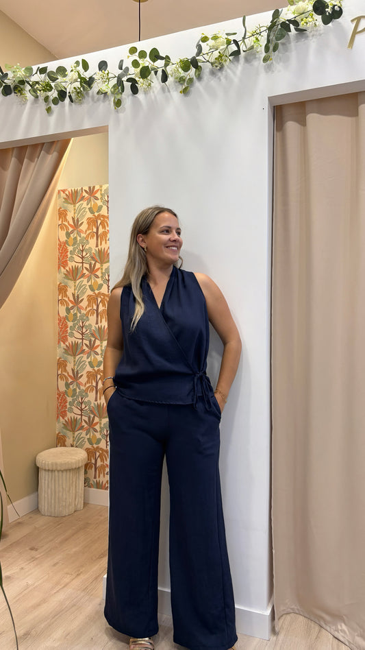 Conjunto Carmina Azul Marino