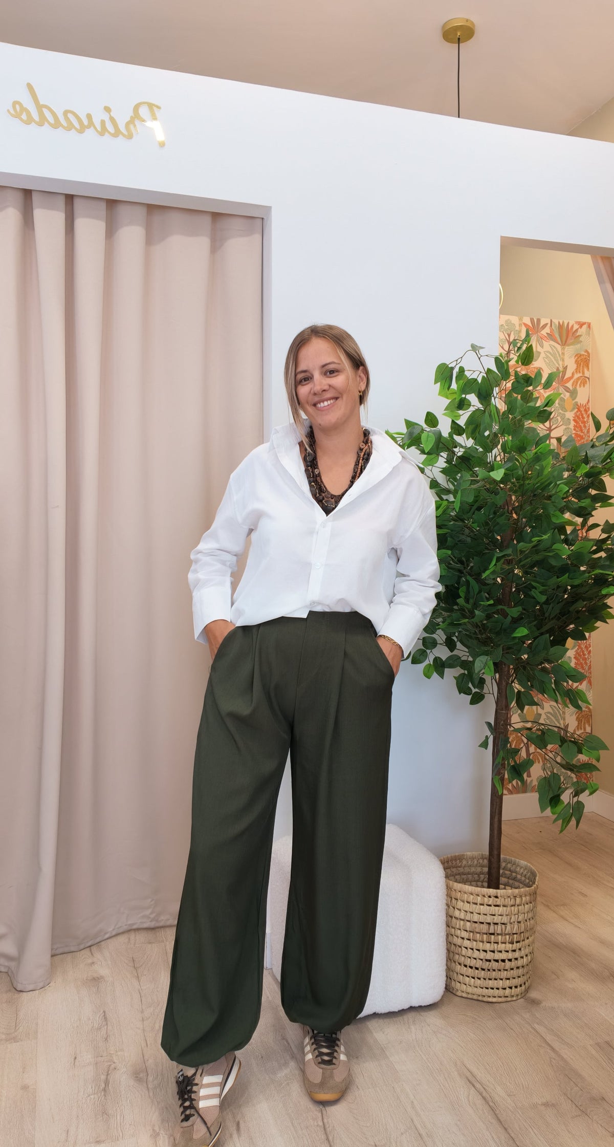 Pantalón Balloon Pinzas