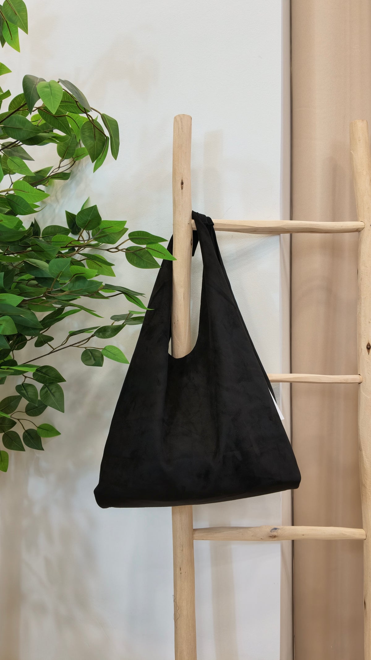 Bolso Hombro Efecto Ante
