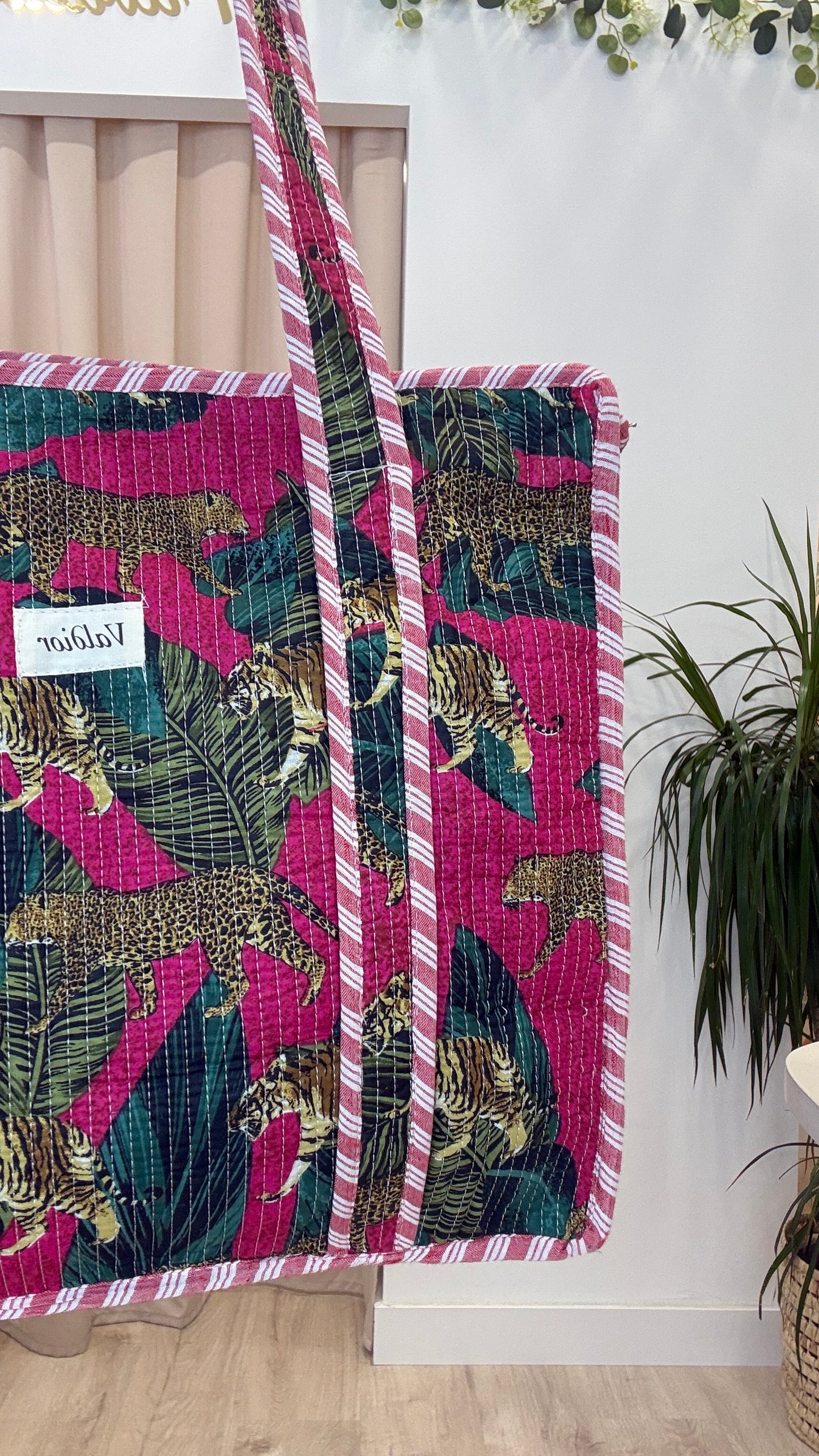 Bolso Shopper Tela Acolchada